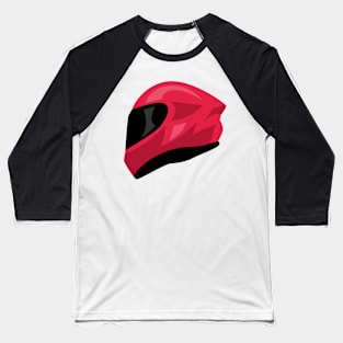 Red Helmet Baseball T-Shirt